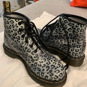 Cheetah print Dr Martens